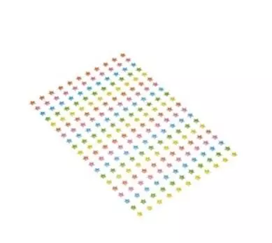 Naklejki na folii gwiazdki mix kolorów - Książki