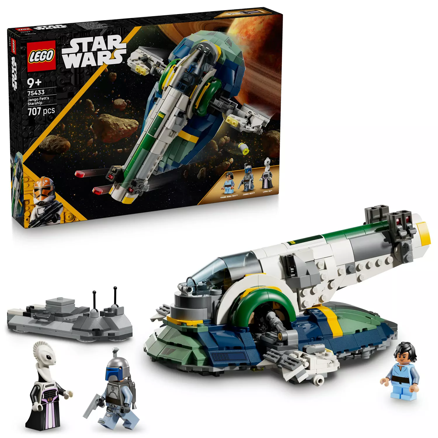 LEGO Star Wars™ Statek kosmiczny Jango Fetta 75433 - Zabawki
