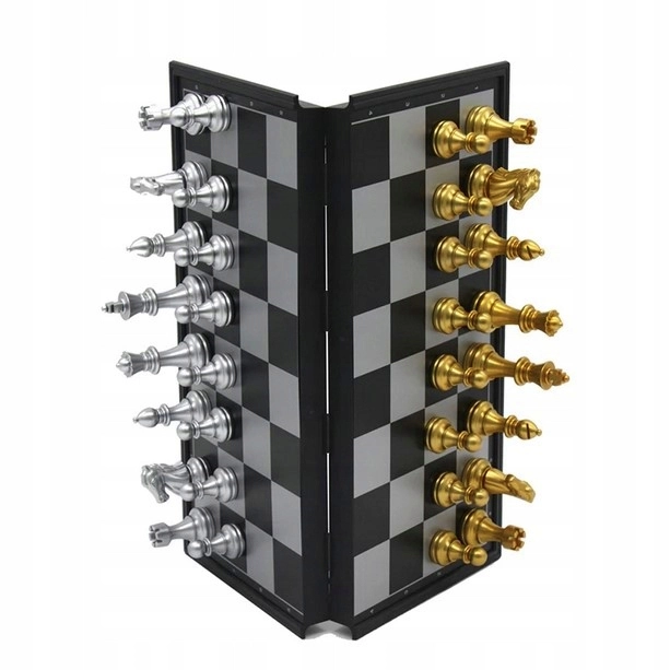 ZŁOTE SZACHY MAGNETYCZNE Midex - Gry