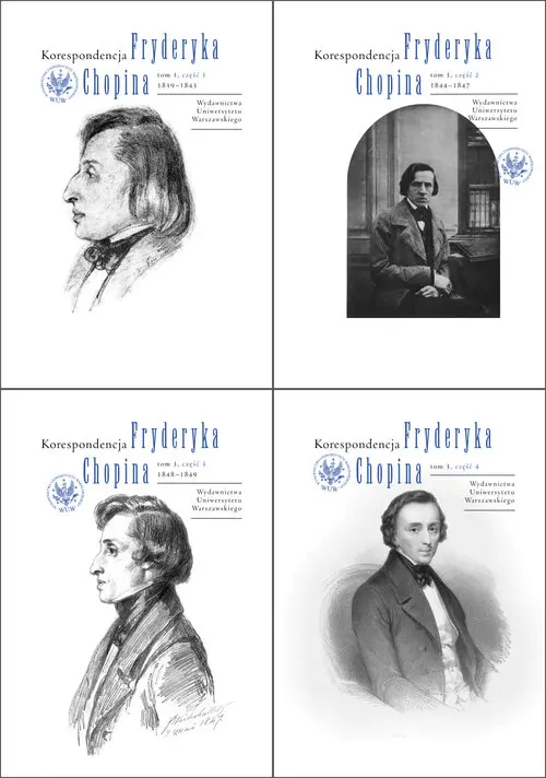 Korespondencja Fryderyka Chopina. Tom 3, część 1-4. 1839-1849 - Książki