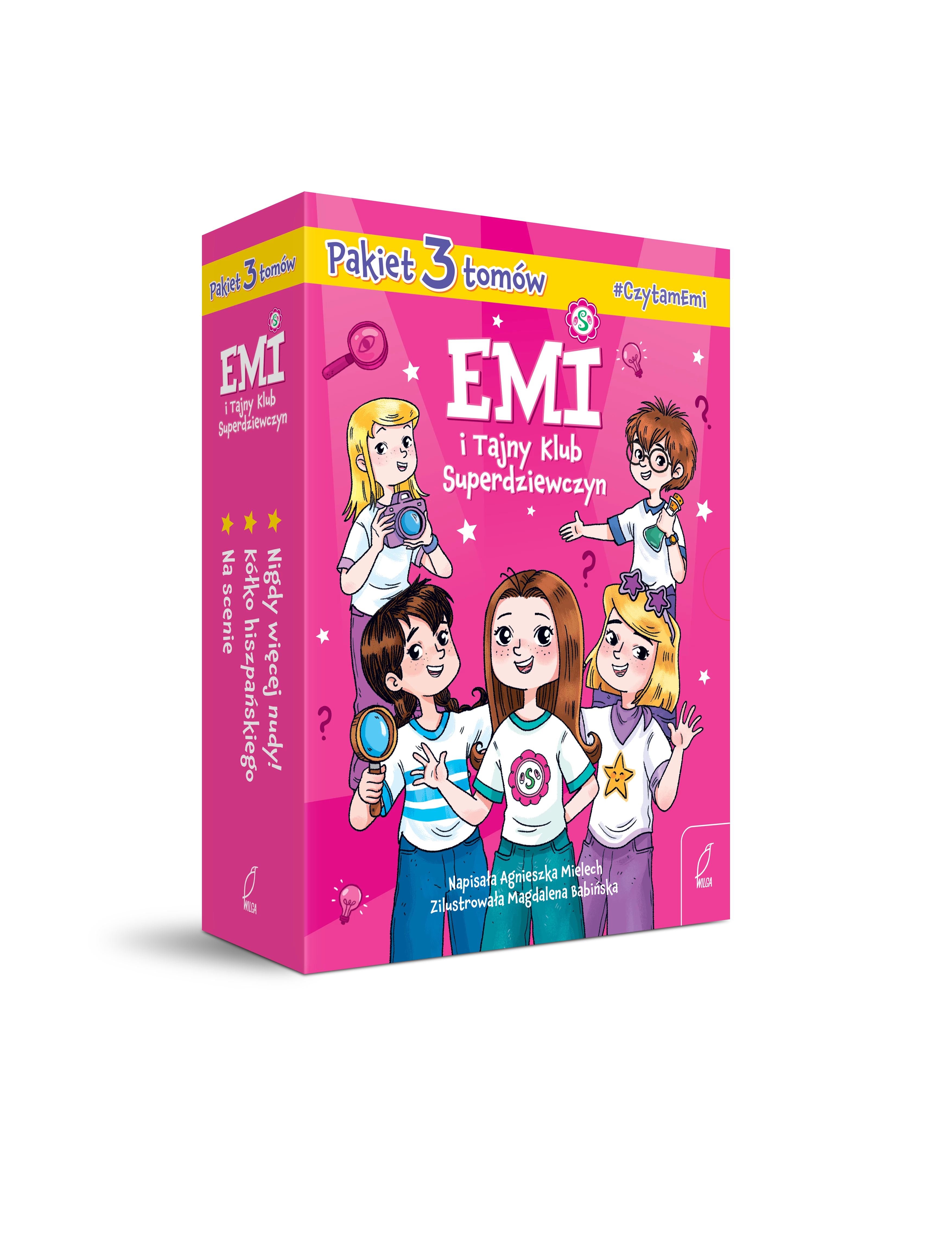 Pakiet Emi i Tajny Klub Superdziewczyn. Nigdy więcej nudy / Kółko hiszpańskiego / Na scenie - Książki