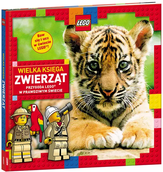 Wielka księga zwierząt. Przygoda Lego w prawdziwym świecie - Książki