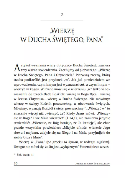 Nasza wiara. Credo rozważane i wprowadzane w życie - Książki