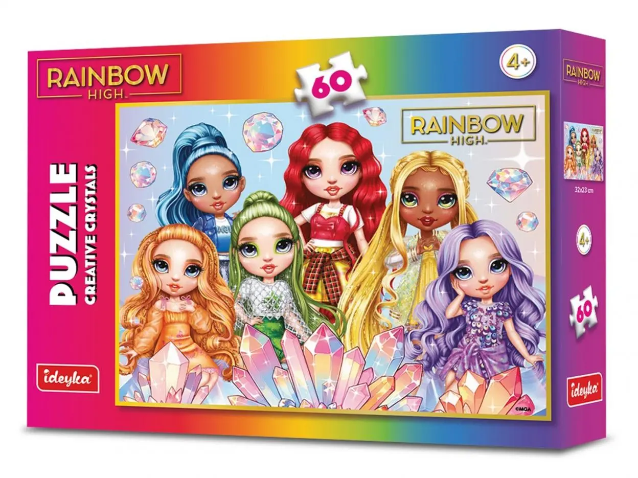 Puzzle 60 Rainbow High Creative Crystals - Ideyka