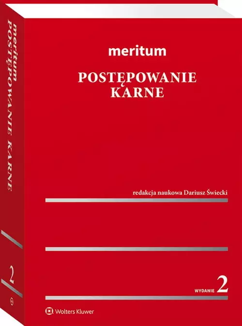 Meritum Postępowanie karne - Książki