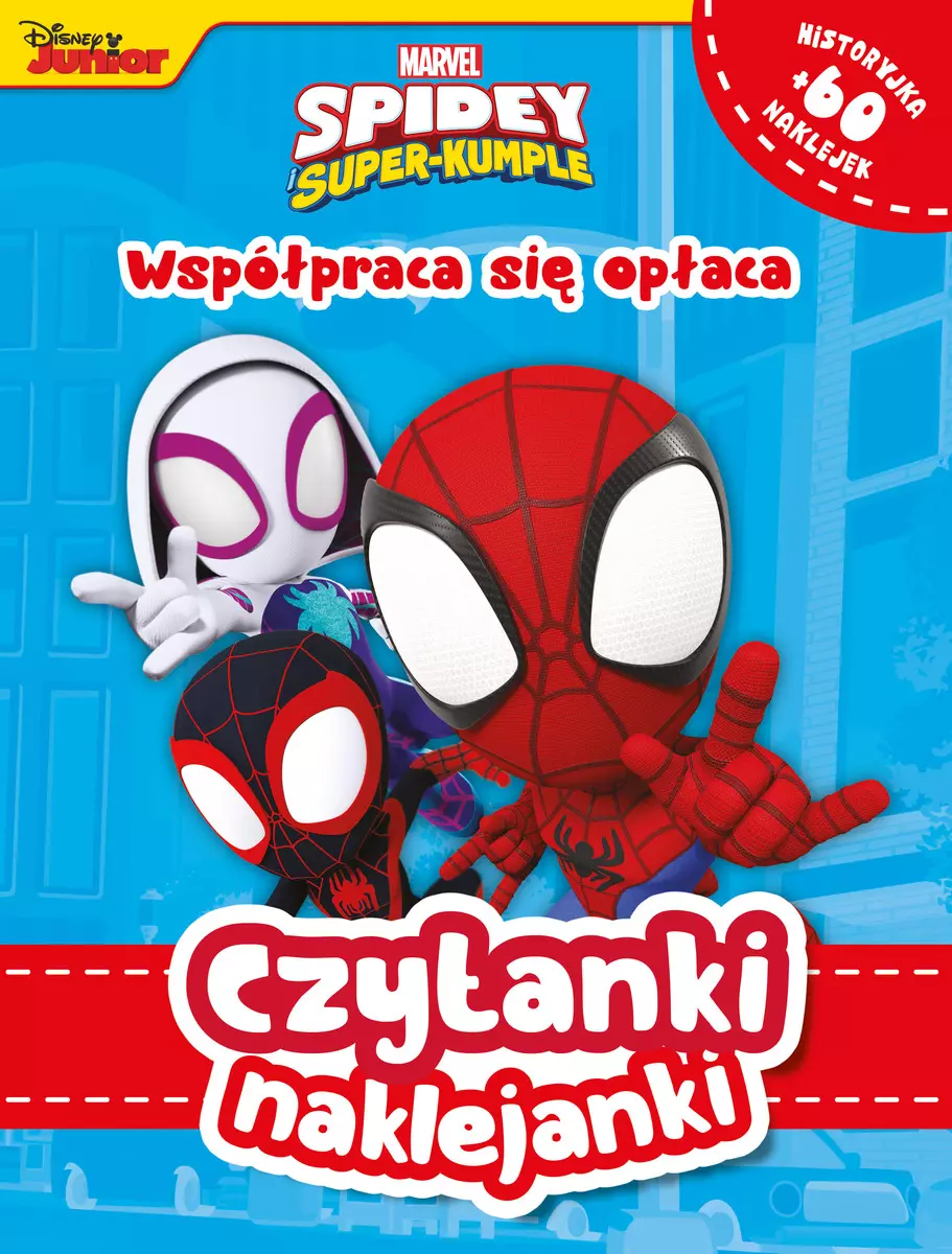 Czytanki naklejanki. Marvel Spidey i Super-kumple. Współpraca się opłaca - Książki