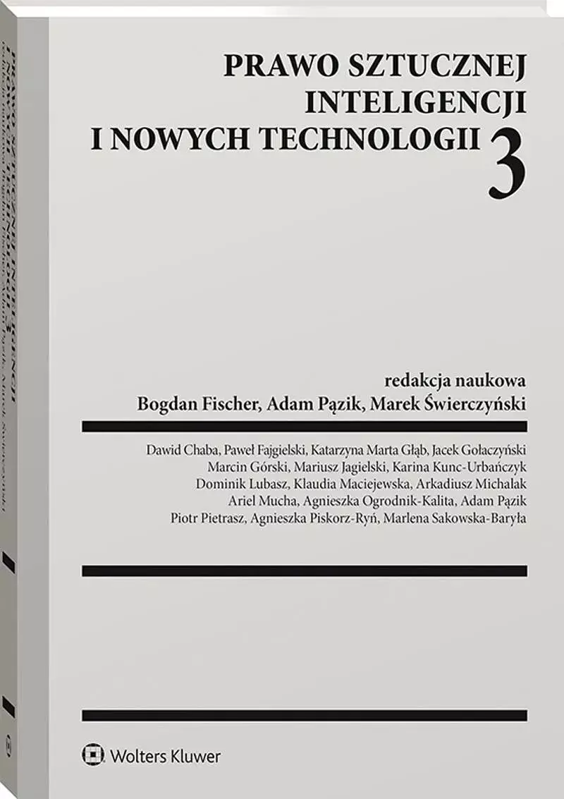 Prawo sztucznej inteligencji i nowych technologii - Książki
