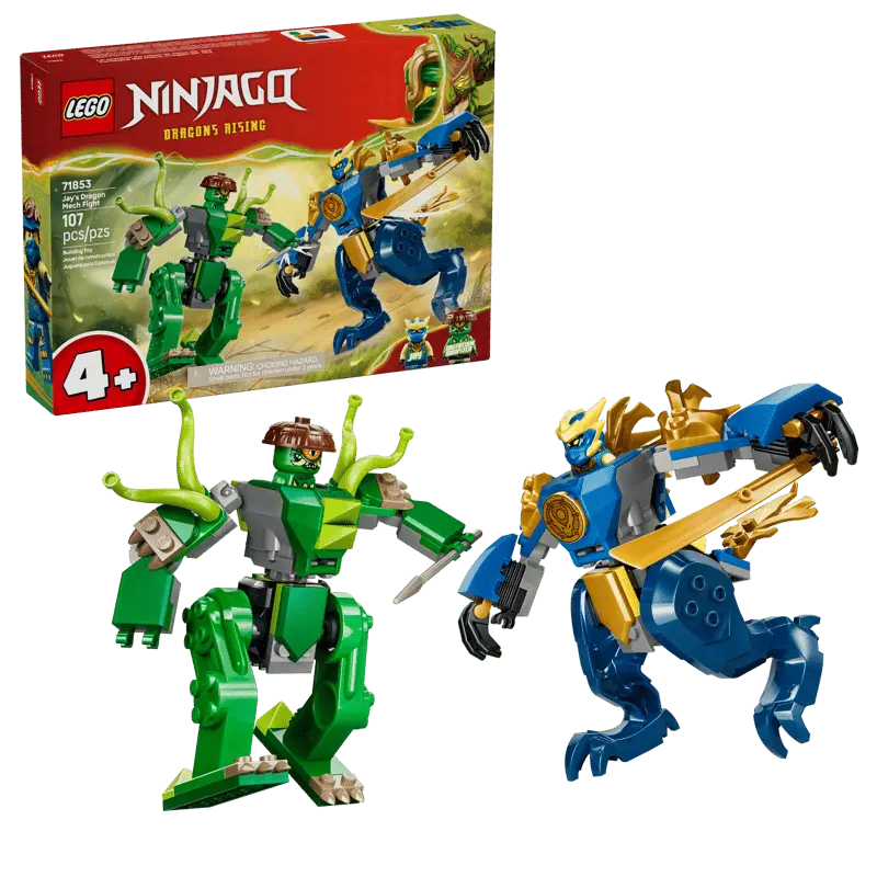 LEGO NINJAGO® Bitwa w smoczym mechu Jaya 71853 - Zabawki