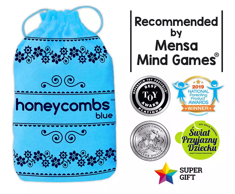 Gra Honeycombs Blue plastry miodu