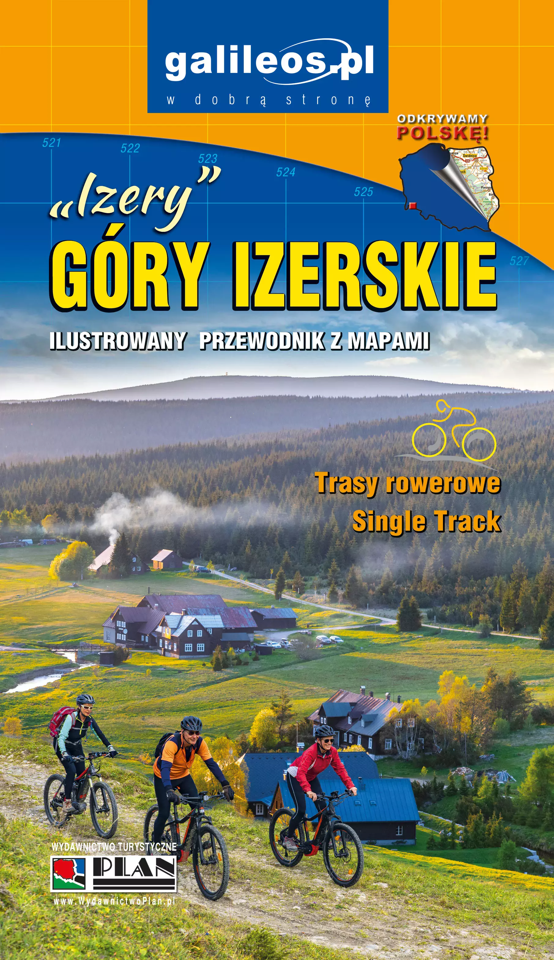 Góry Izerskie. Ilustrowany przewodnik z mapami - Książki