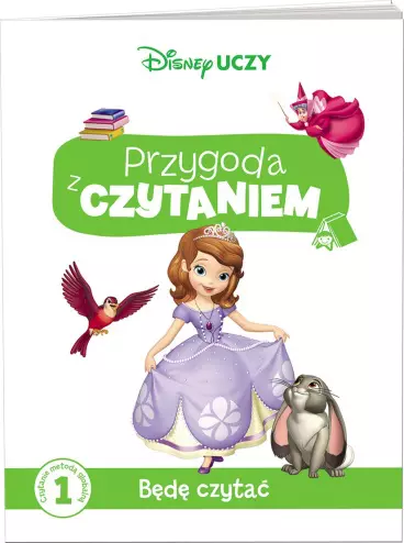 Disney uczy. Jej Wysokość Zosia. Przygoda z Czytaniem. Będę czytać - Książki