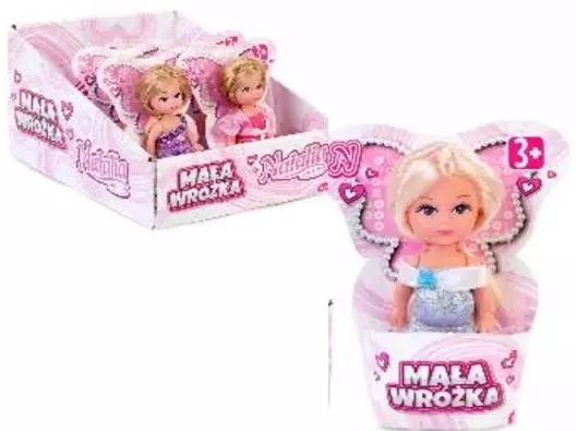 Lalka Natalia mała wróżka 13cm display (12szt) - Zabawki