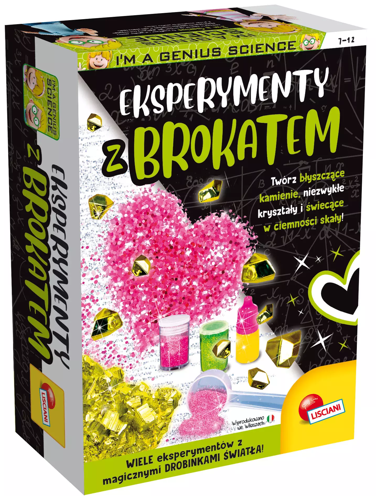 Eksperymenty z brokatem