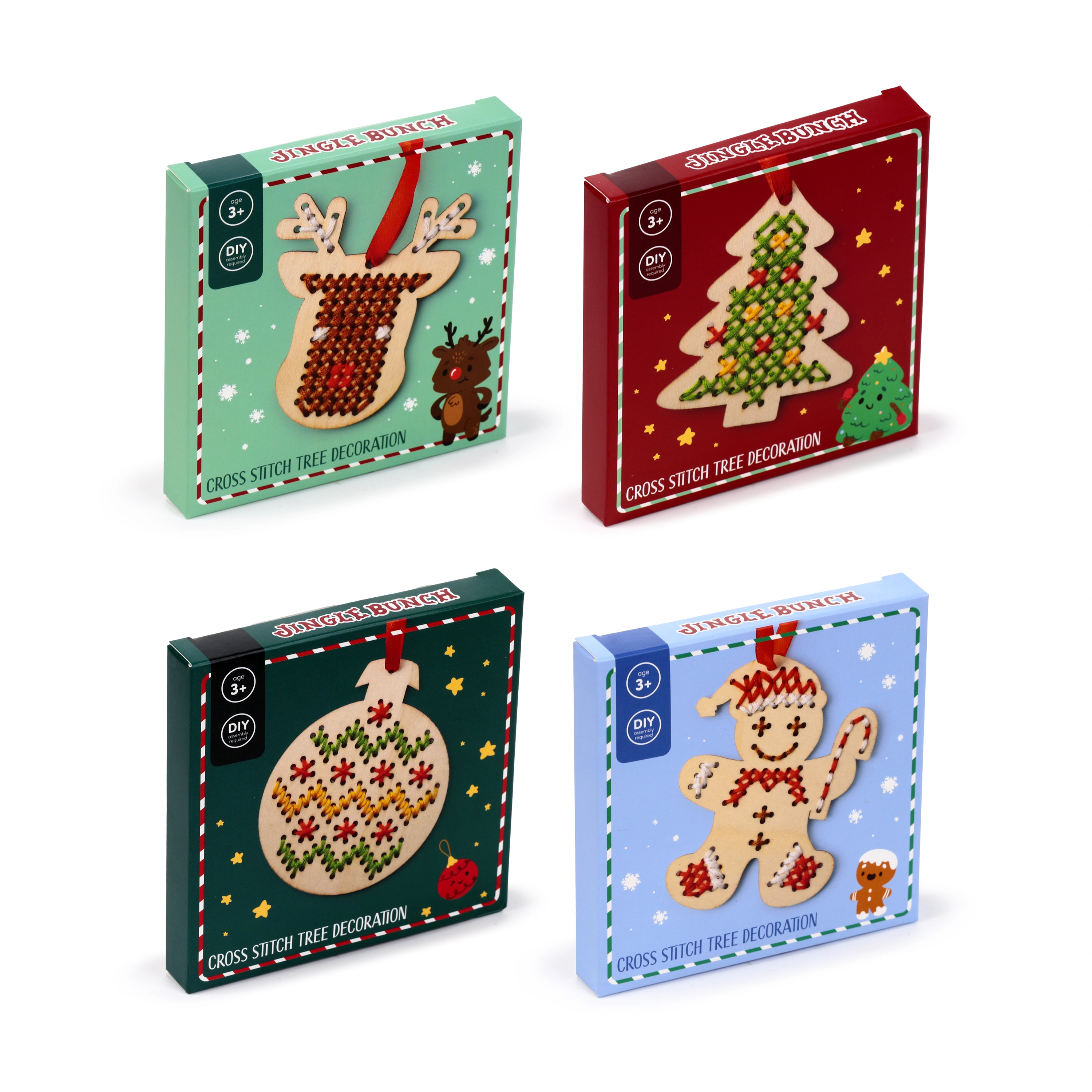 Zestaw do szydełkowania - Jingle Bunch - dekoracje świąteczne - Zabawki