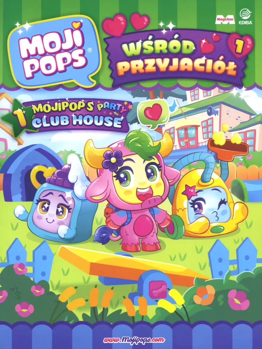 MojiPops. Wśród przyjaciół 1 - Książki