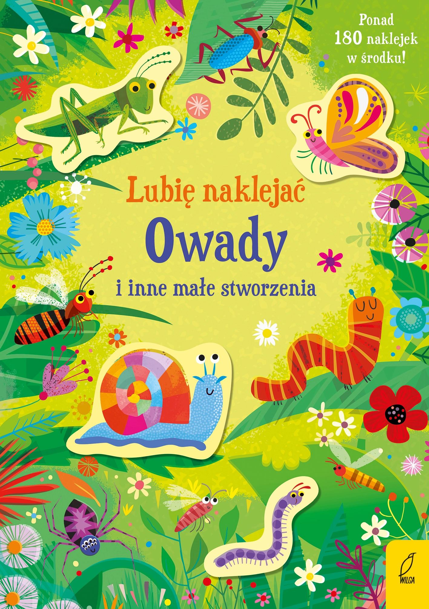 Lubię naklejać. Owady i inne małe stworzenia - Książki