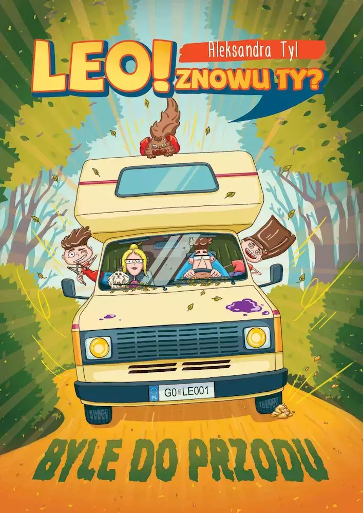 Leo! Znowu ty? Byle do przodu - Książki