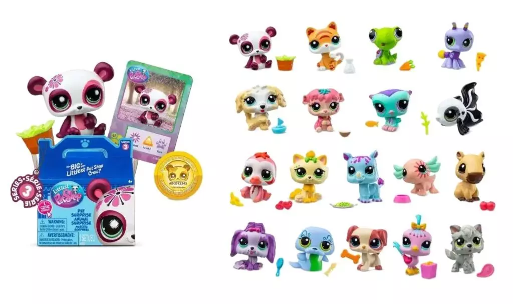 Littlest Pet Shop. Seria 3. Figurka zwierzątko - Zabawki