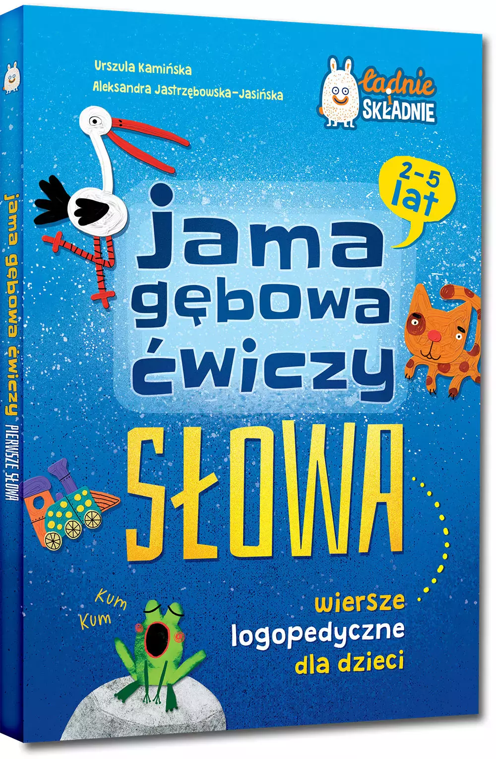 Jama gębowa ćwiczy słowa. Wiersze logopedyczne dla dzieci - Książki