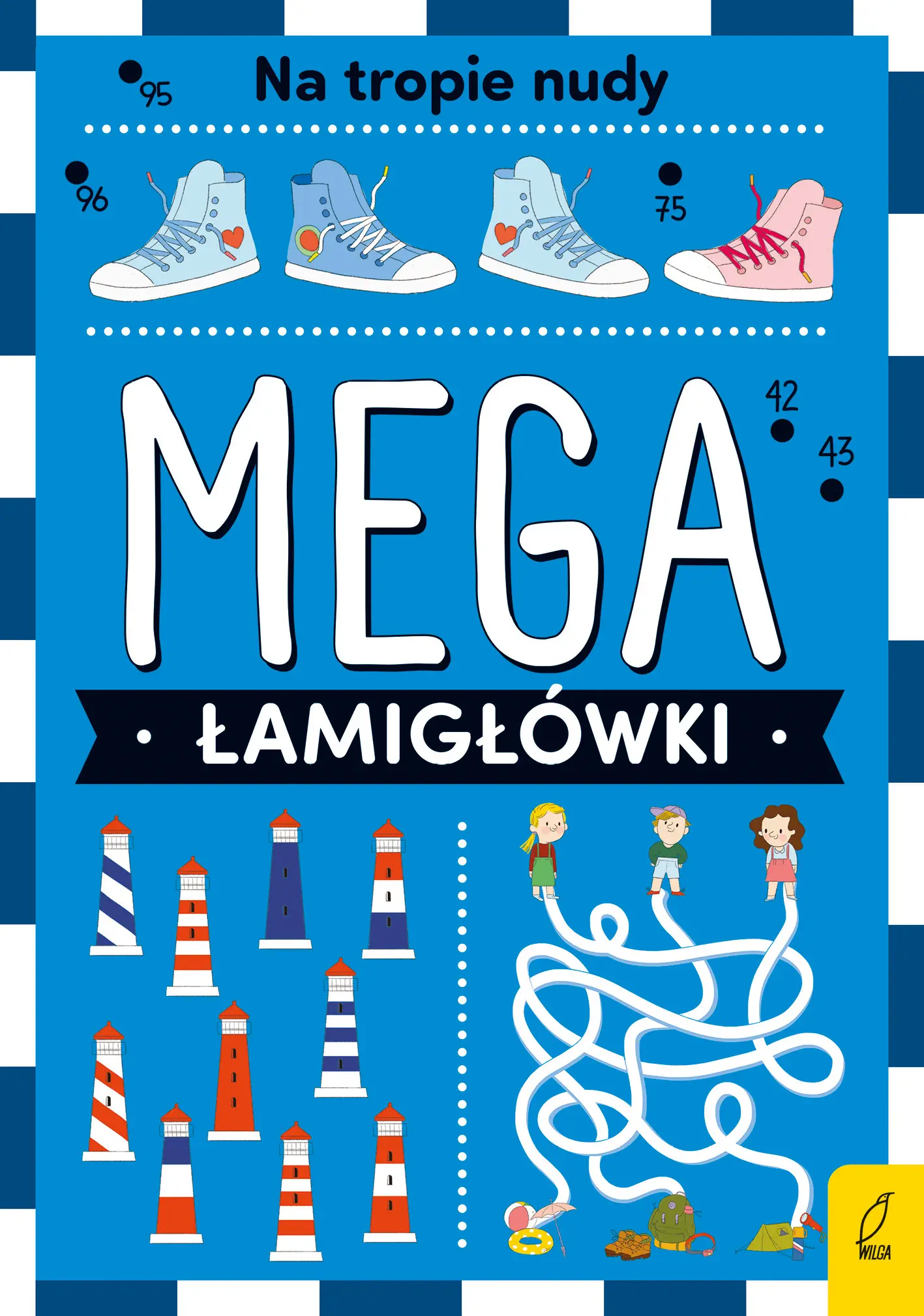 Mega łamigłówki. Na tropie nudy - Książki