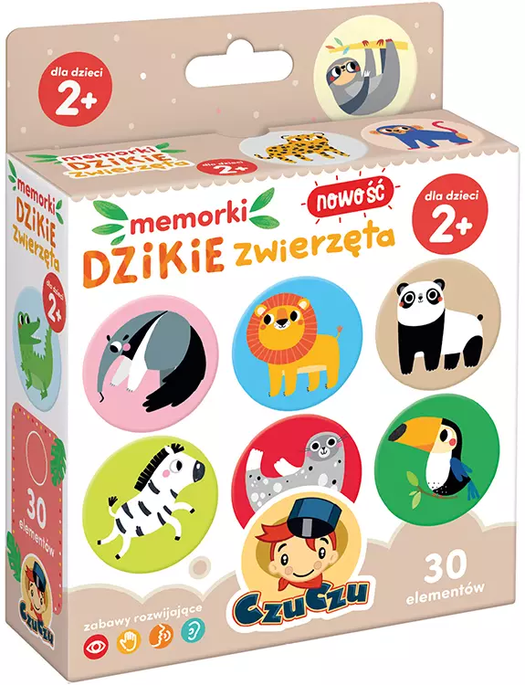 CzuCzu. Memorki. Dzikie zwierzęta - Gry