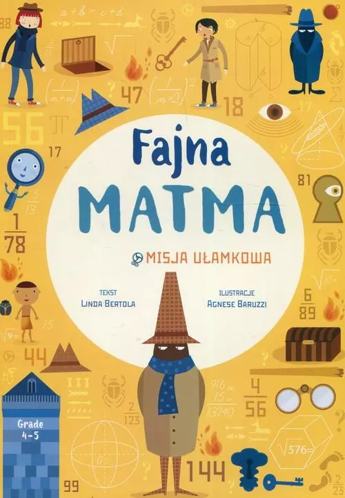 Fajna matma. Misja ułamkowa - Książki