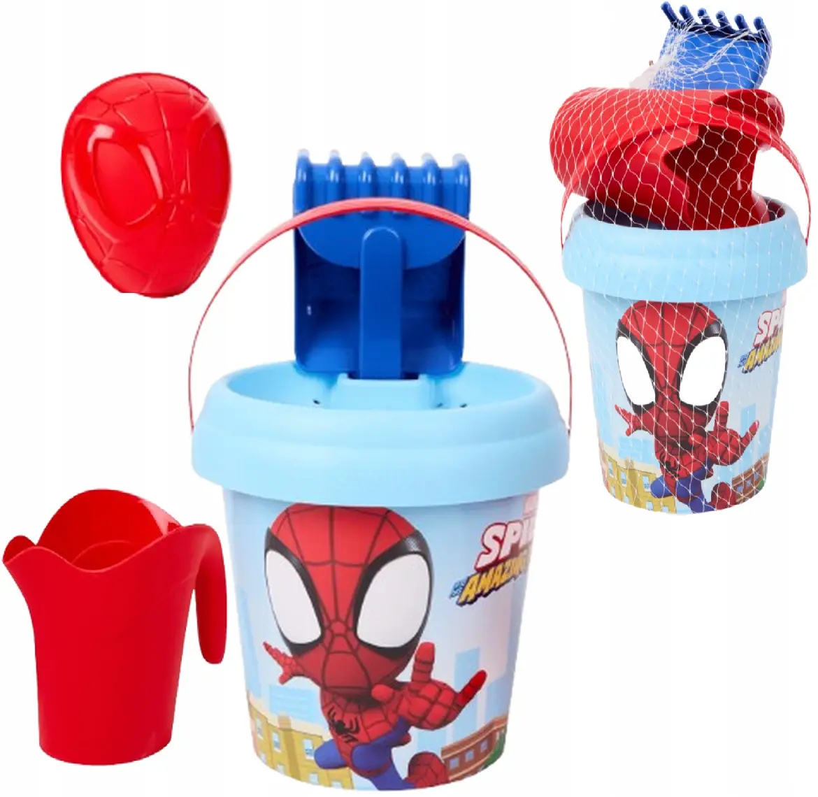 Smoby Spidey Wiaderko z Akcesoriami - Zabawki