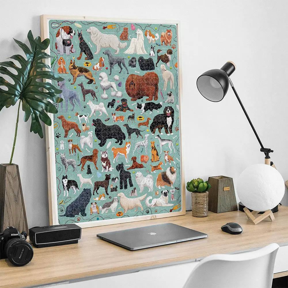 Puzzlove CzuCzu 1000 elementów. Psy - Puzzle