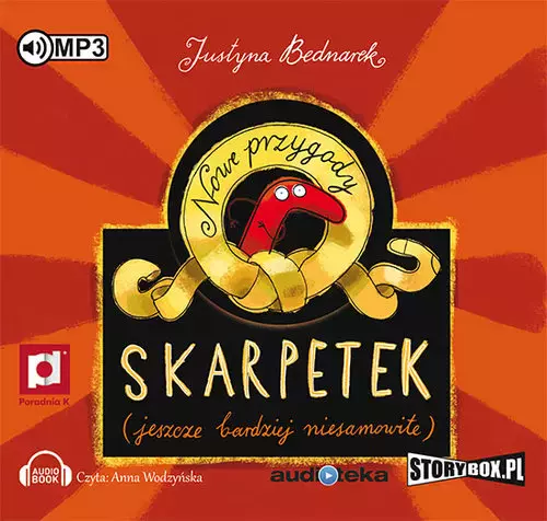 Nowe przygody skarpetek (jeszcze bardziej niesamowite). Audiobook - Audiobooki