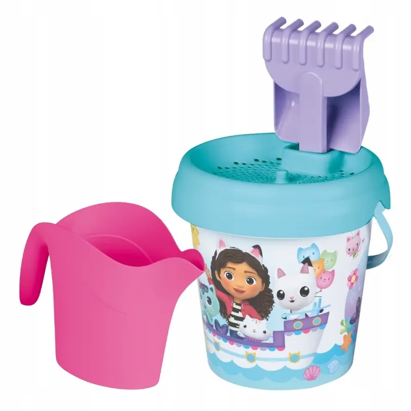 Smoby Koci Domek Gabi Wiaderko z Akcesoriami - Zabawki