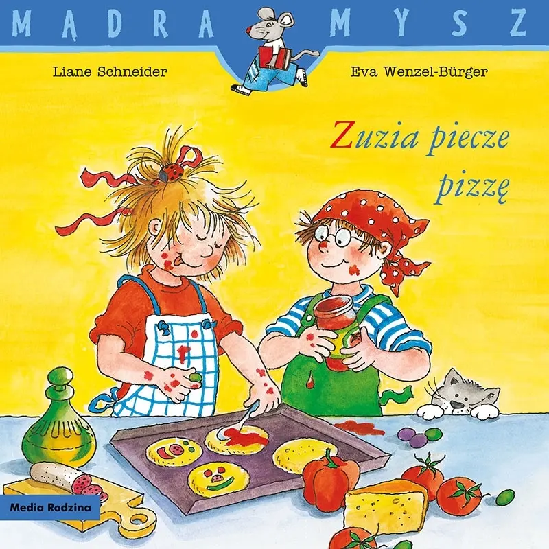 Mądra Mysz. Zuzia piecze pizzę - Książki