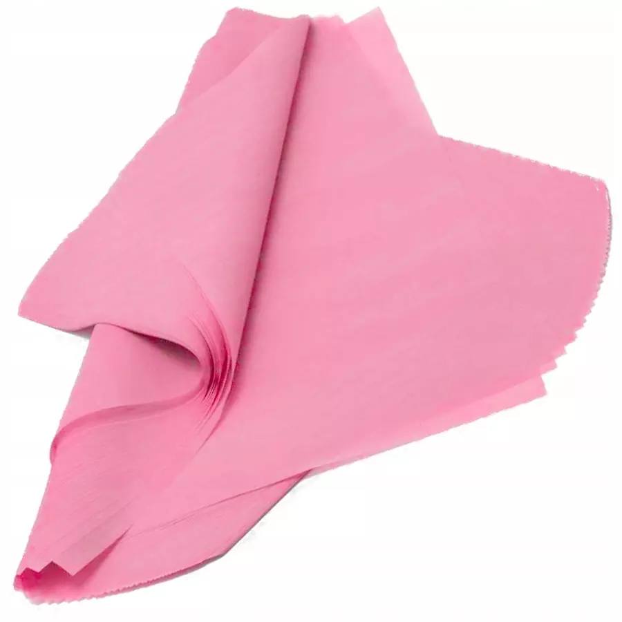 RÓŻOWA BIBUŁA GŁADKA DO PAKOWANIA 50x70cm 30SZT - Papiernicze i szkolne