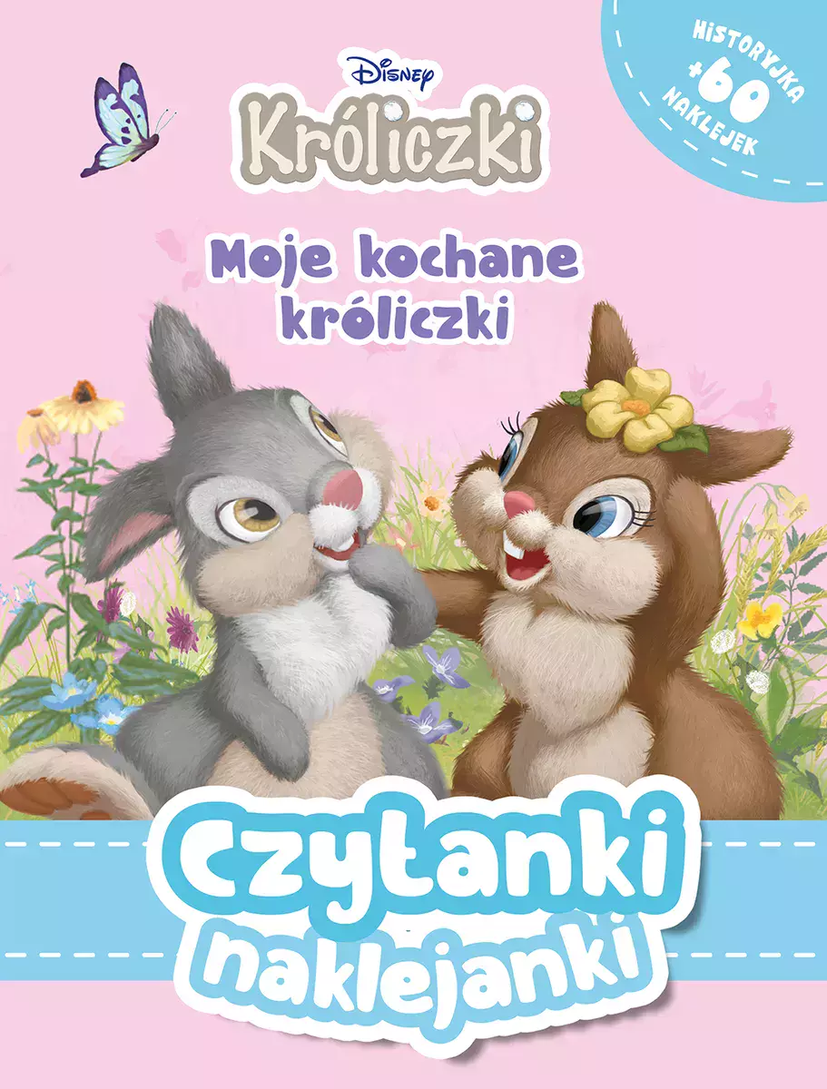 Czytanki naklejanki. Disney Króliczki. Moje kochane króliczki - Książki