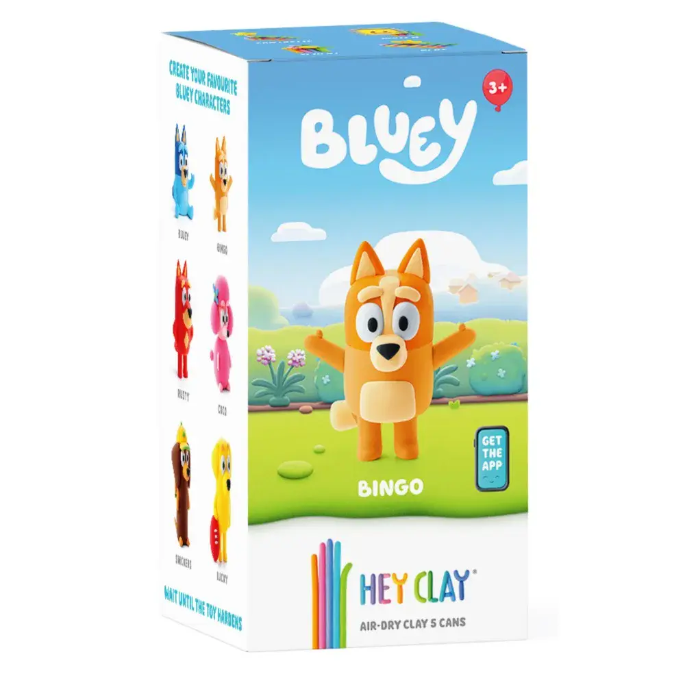 Hey Clay. Masa plastyczna Bingo + akcesorium - Zabawki