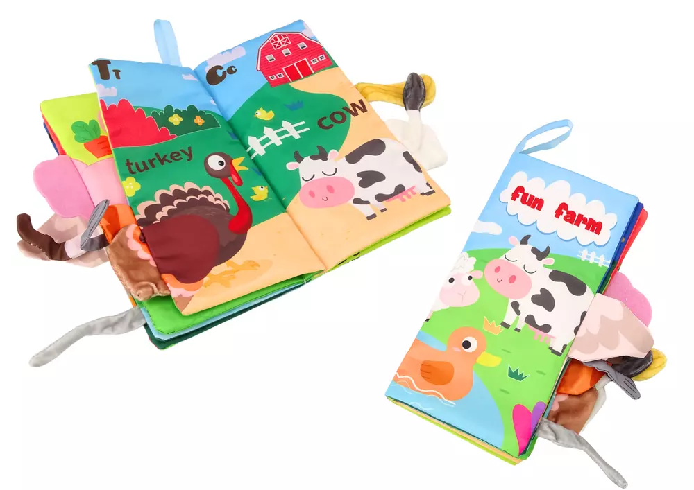 Książeczka eukacyjna miękka szeleszcząca - Książki
