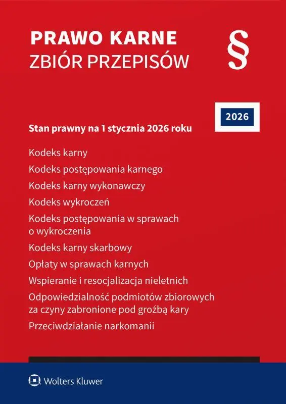 Prawo karne. Zbiór przepisów - Książki