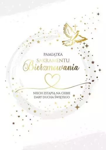 Karnet B6 PR-240 Bierzmowanie - Papiernicze i szkolne