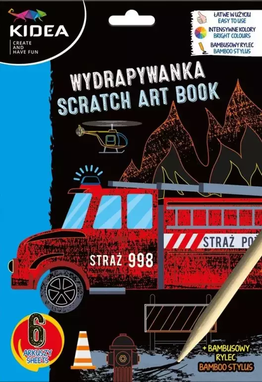 Wydrapywanka Straż pożarna - Zabawki