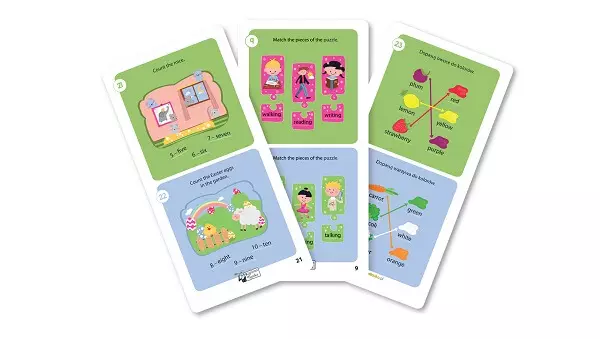 Angielski. Find and match. Zagadki obrazkowe - Gry