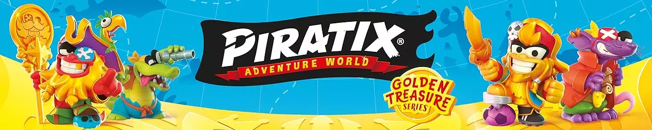 MAGICBOX - PIRATIX - SERIA GOLDEN TREASURE - ADVENTURE PACK - ARMAT + FORT - Zabawki