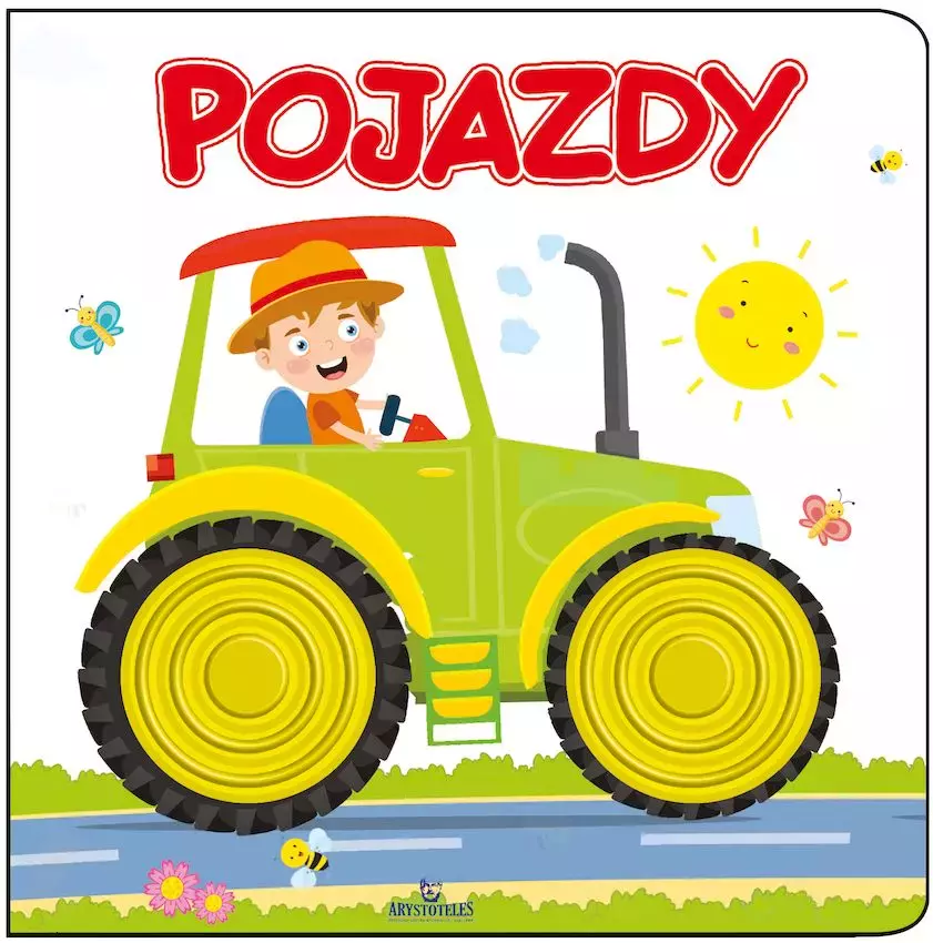 Pojazdy. Książeczka sensoryczna - Książki
