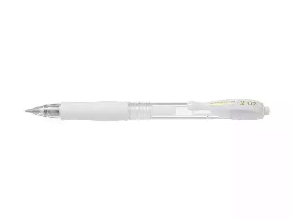 Długopis żelowy Pilot G2 pastel biały, cena za 1szt. - Papiernicze i szkolne