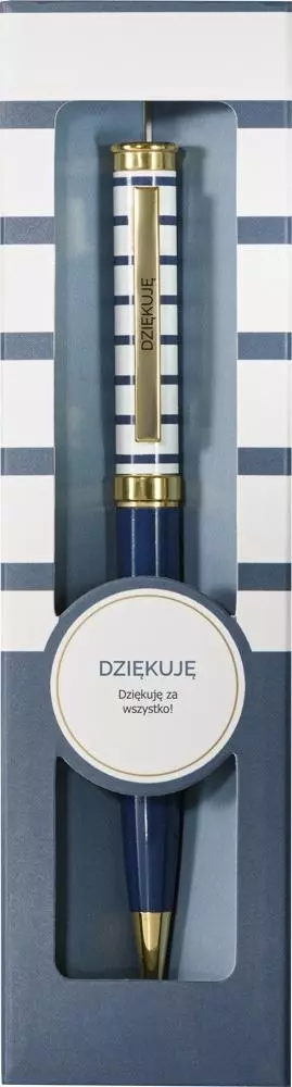 Długopis z grawerem na prezent Dziękuję - Papiernicze i szkolne