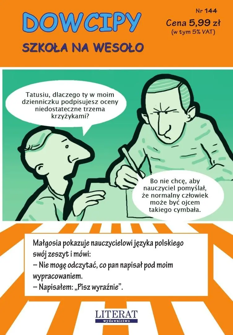 Dowcipy. Szkoła na wesoło nr 144 - Książki