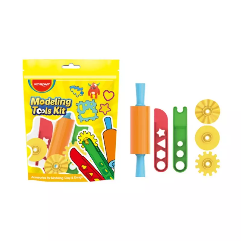 Zestaw narzędzi do ciastoliny KEYROAD - Papiernicze i szkolne