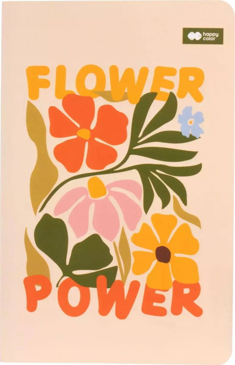 Notes szyty BLOOM-Boho 32 ark. linia Happy Color - Papiernicze i szkolne