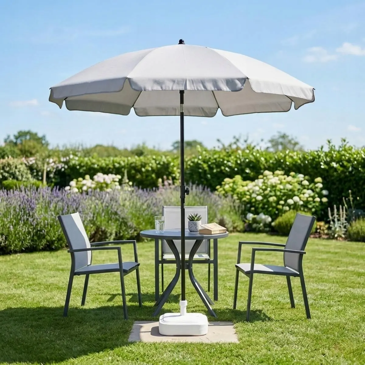 Parasol Ogrodowy 185CM Popielaty - Elektronika i akcesoria
