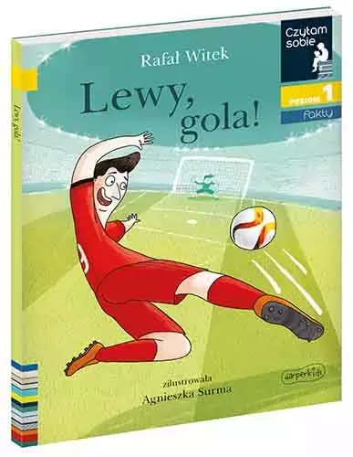 Czytam sobie. Poziom 1. Lewy. Gola! - Książki