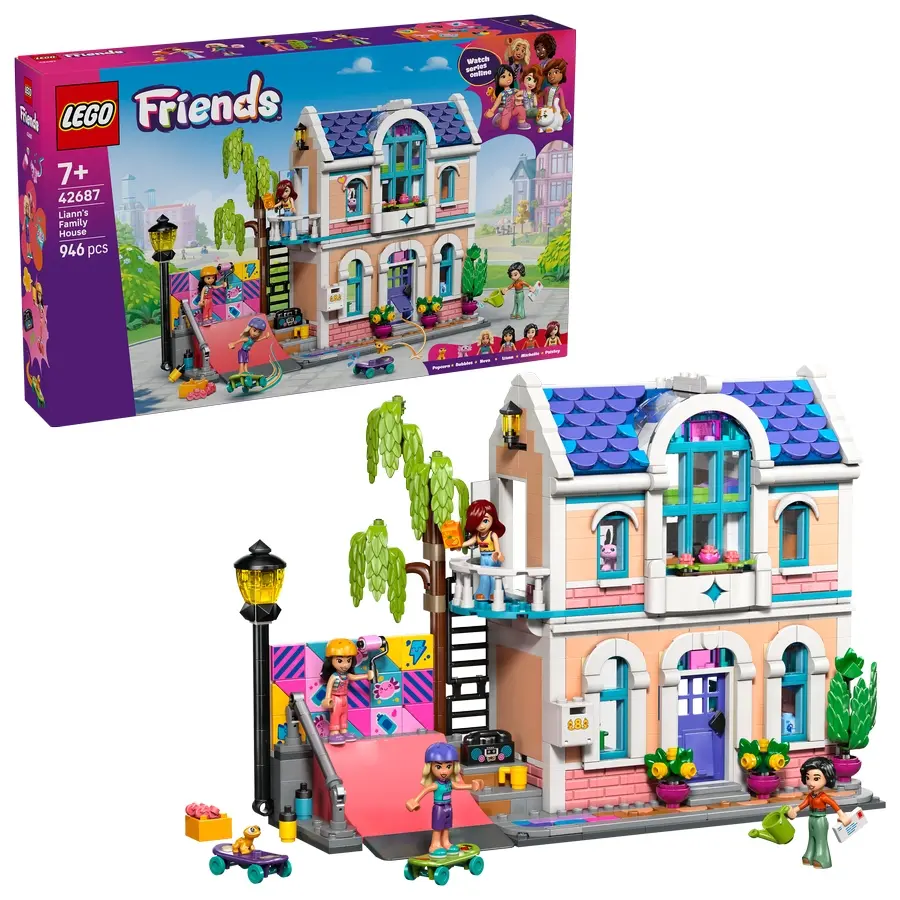 LEGO Friends 42687 DOM RODZINNY LIANN - Zabawki