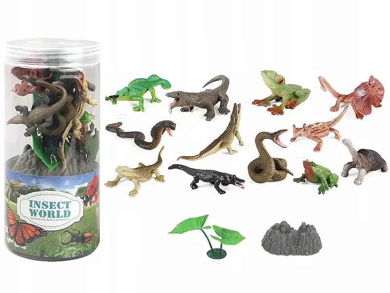 Zestaw zabawka FIGURKI z motywem ZWIERZĄT różne warianty - Zabawki